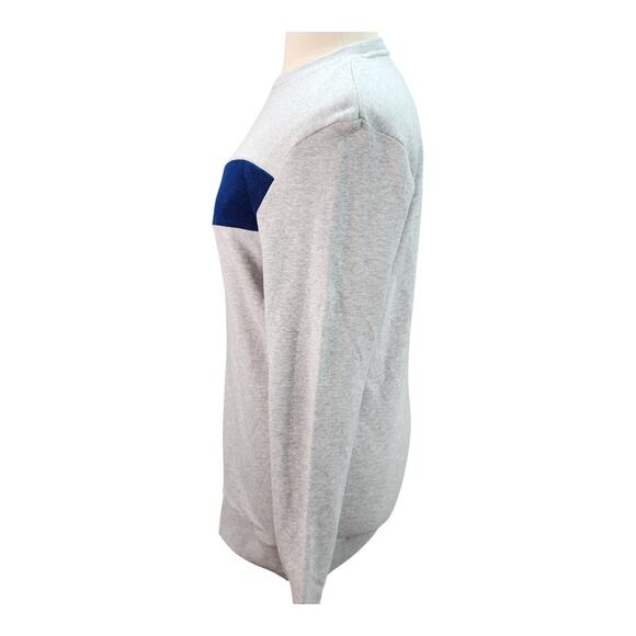 NWT Shaquille O'Neal Sweatshirt Men's XLG Gray Blue French Terry Crew Sporty NEW - Picture 7 of 12